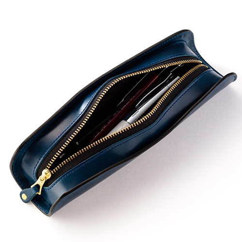 Munekawa】U-shape フルレザーペンケース | 藤巻百貨店