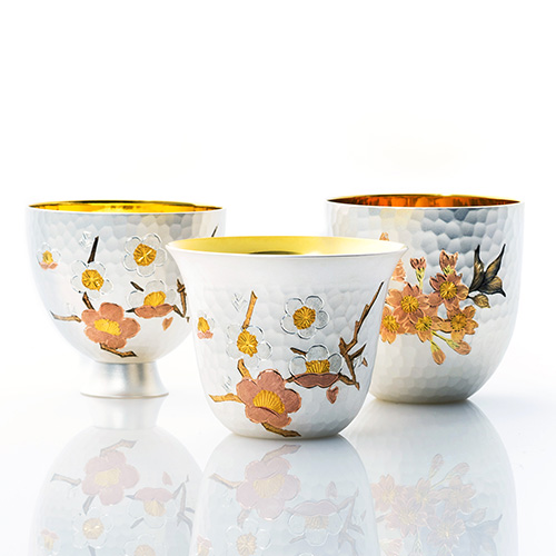 宮本商行】ぐい呑み 桜・紅白梅 | 藤巻百貨店