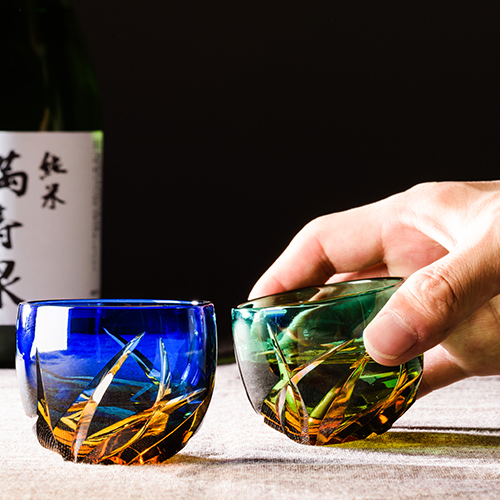 山田硝子】ぐいのみ「焔」 | 藤巻百貨店