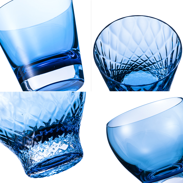 CENTENA】クリスタルグラス「GOKAN」Fujimaki Blue | 藤巻百貨店