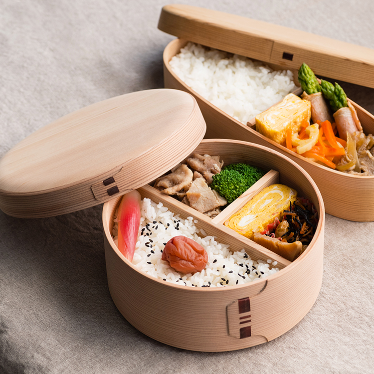 雅姫別注柴田慶信商店曲げわっぱ 節約 柴田慶信商店の足あと-2- クロス