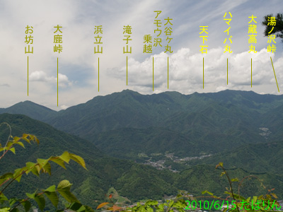 九鬼山 | 山からの展望