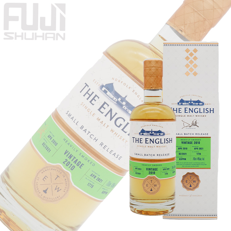 ザ イングリッシュウイスキー 2010 へビリースモークド | 株式会社藤酒販