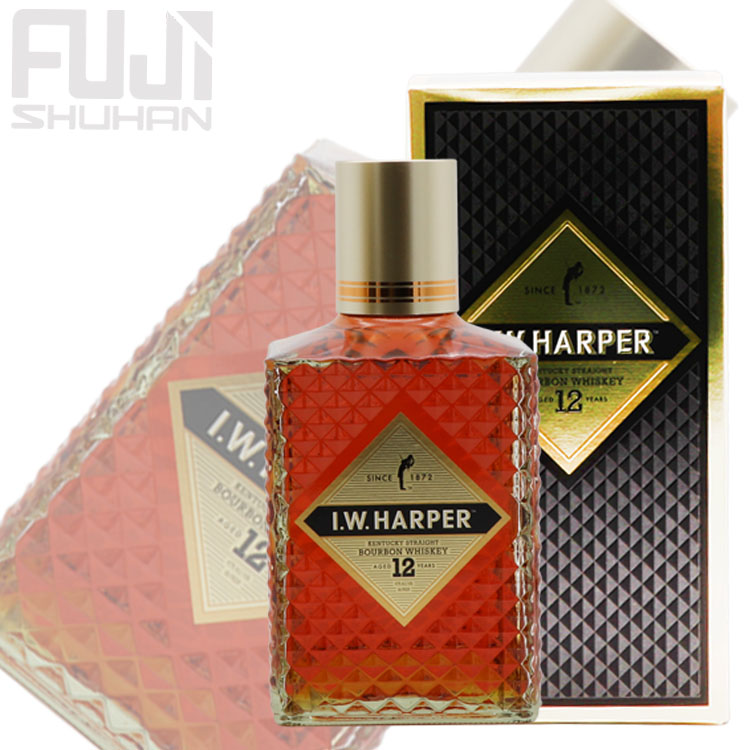 I.W.HARPER 12年 アイダブリューハーパー12年 2本セット・箱付き】I.W.