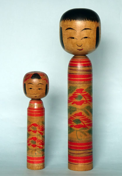 伝統こけし！肘折系佐藤一族10本