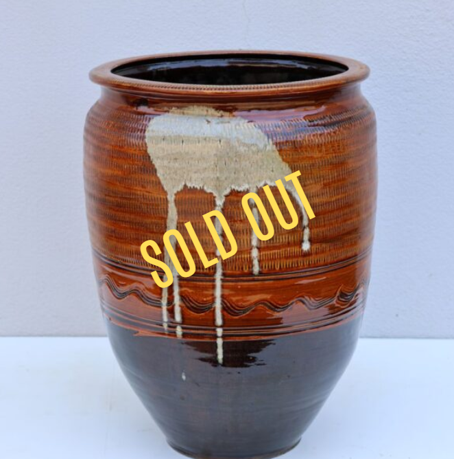 骨董品 小鹿田焼 おんた焼 壺