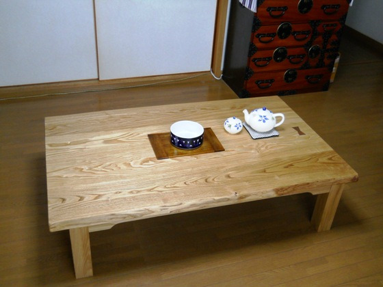 こたつ 制作例［No.11〜No.19］ | 無垢手作り家具：丸テーブル円卓