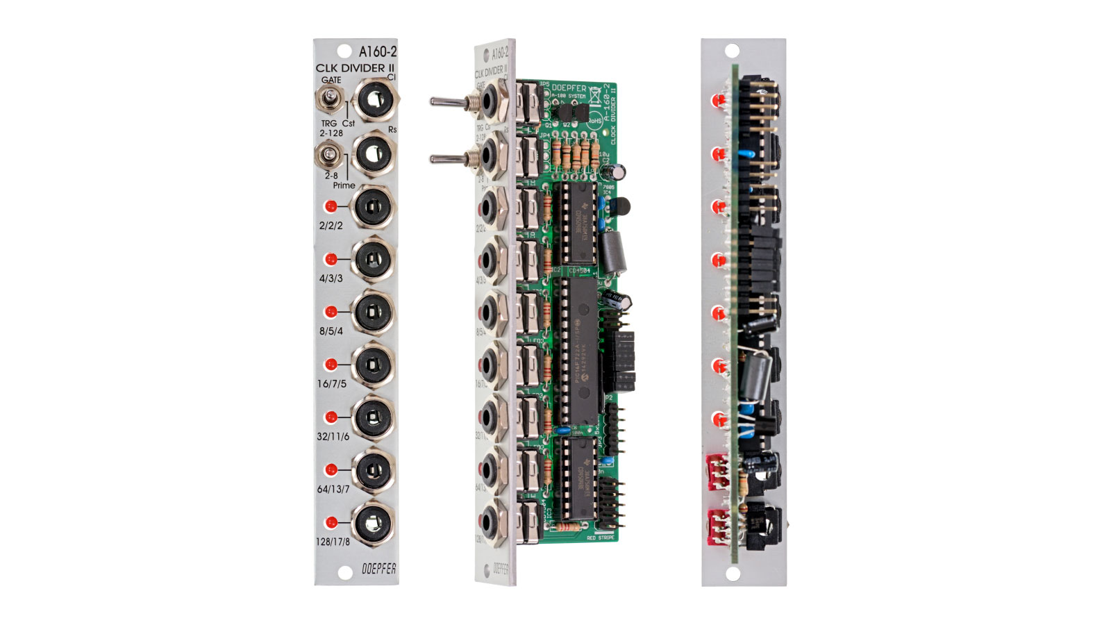 A-160-2 Clock/Trigger Divider II - A-100 Eurorack Modular