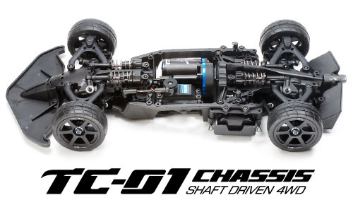 Tamiya TC-01シャーシ フルオプション タミグラ仕様 TC-01 パーツ