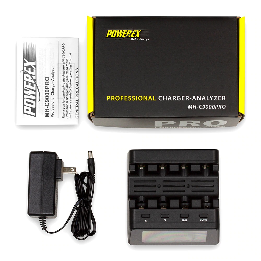 Powerex MH-C9000PRO Professional Charger-Analyzer MH-C9000PRO