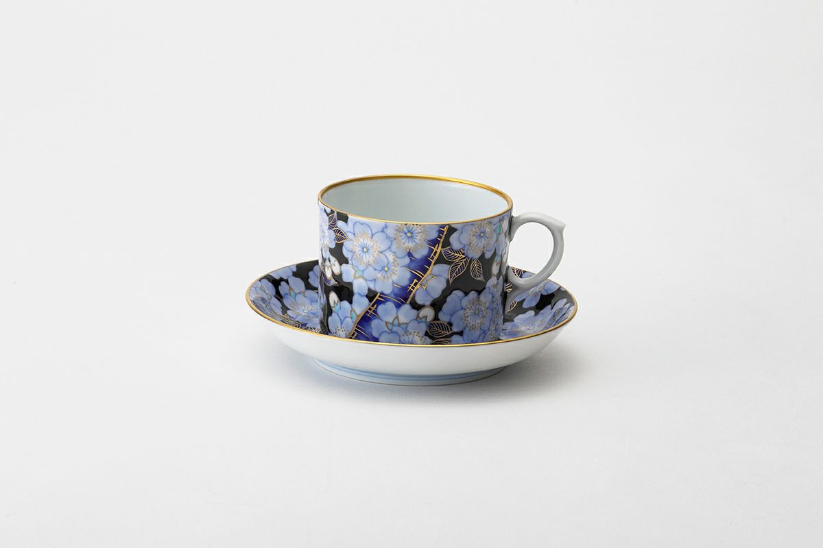 2034 深川製磁 方皿4客 丸皿3客 金彩 2034 深川製磁 方皿4客 丸皿3客 金彩