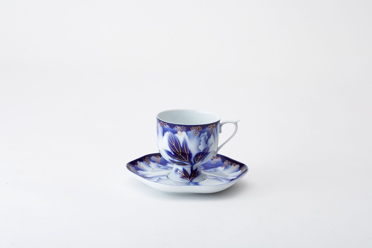 2315 深川製磁 牡丹金ミル 大皿1客 中皿4客 小皿5客 【公式通販】