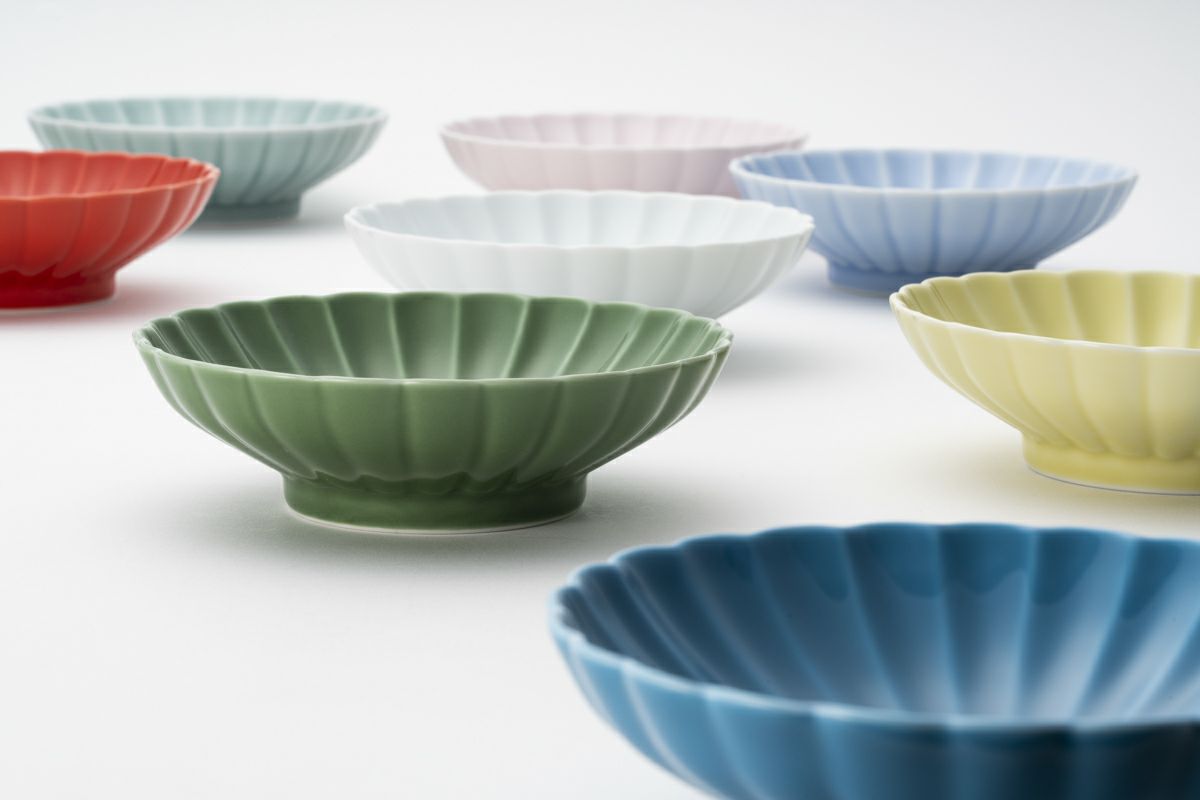 2305 深川製磁 青磁 角皿 3客 2305 深川製磁 青磁 角皿 3客 2305 深川