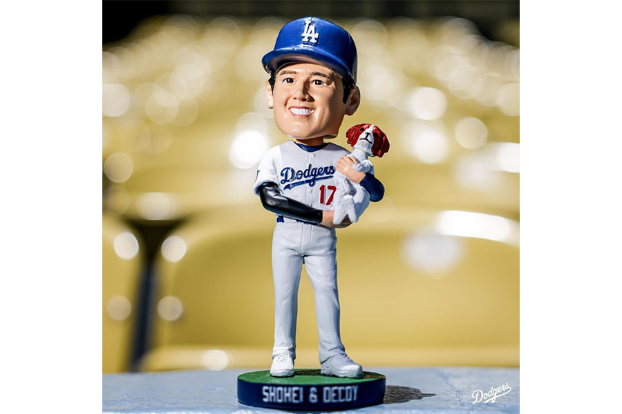 8/27ドジャースタジアム来場者限定！大谷翔平 50/50ボブルヘッド 8/27