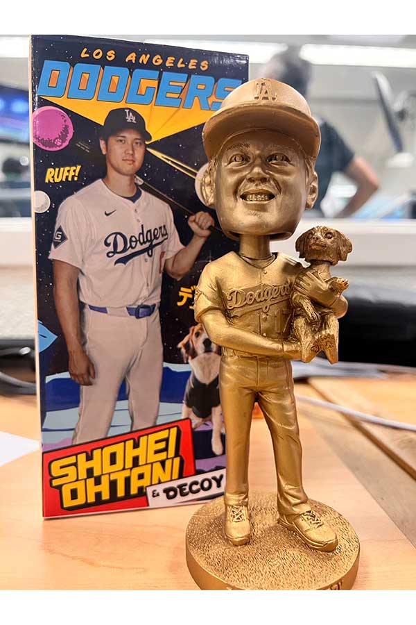 大谷翔平 金 ボブルヘッド 大谷翔平 ボブルヘッド ゴールド