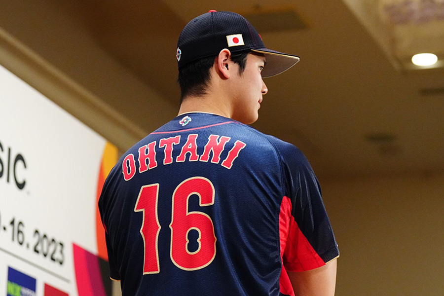 2023 WBC レプリカ ユニフォーム ホーム L 16 大谷 翔平 中古 WBC 大谷