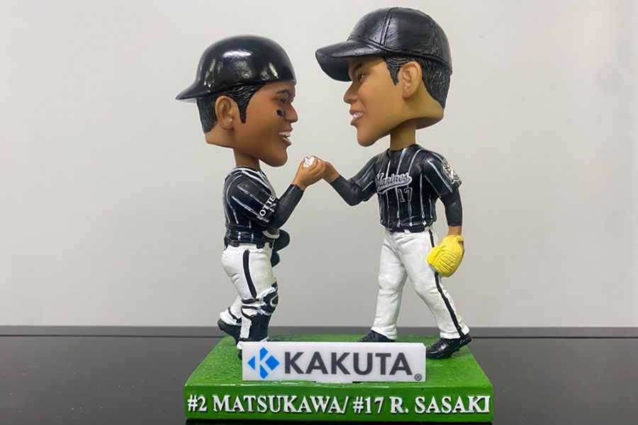 佐々木朗希 ボブルヘッド ドジャースタジアム球場配布限定 非売品 8/4