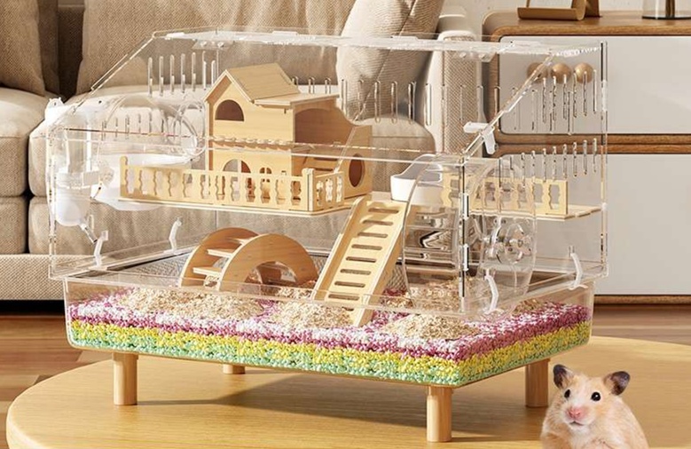 ハムスターケージ 超大型多層ハムスターハウス ハウス|ハムスター