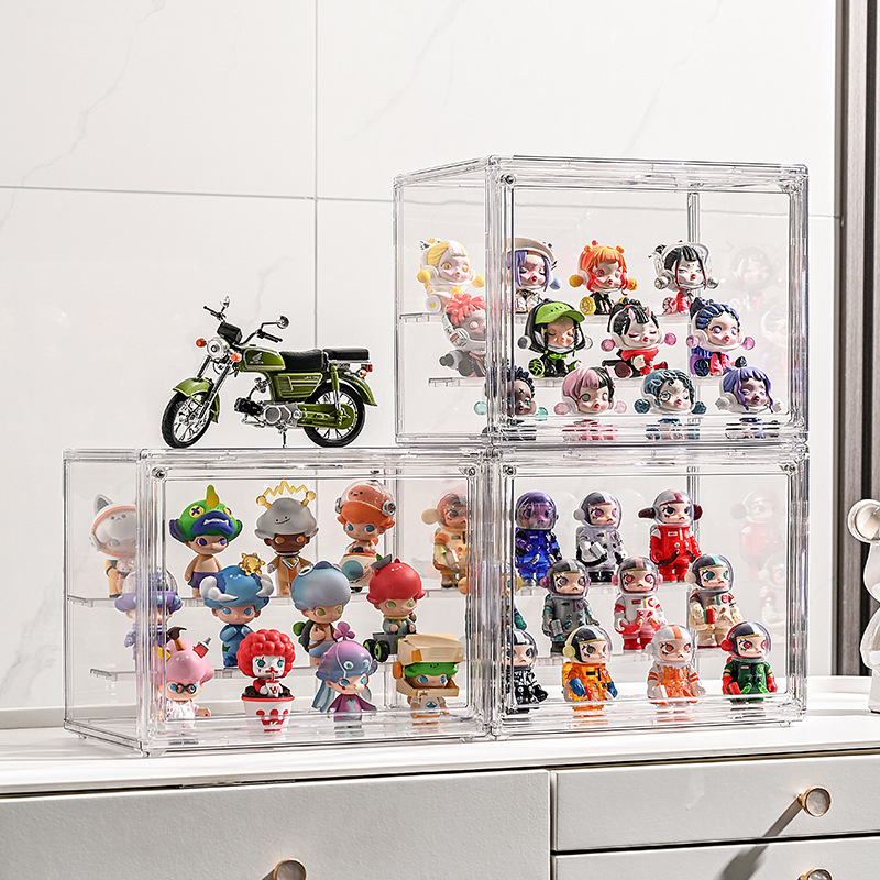 グッズ収納 透明ウォール コレクション ボックス アクスタ収納|グッズ