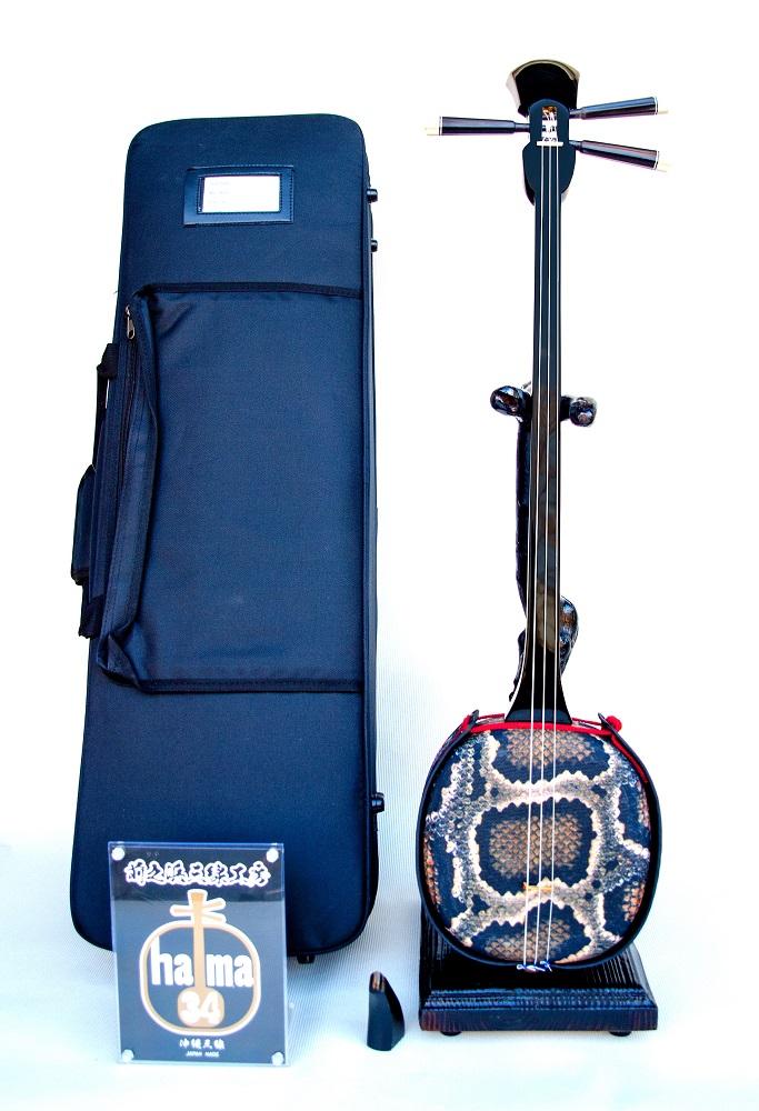 沖縄三線セット（人工皮張り）教本と初心者に必要なお得な付属品 新品