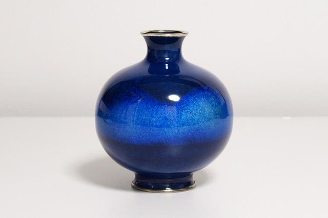 加藤五山作 真珠釉 花瓶 加藤五山作 真珠釉 花瓶 加藤五山作 真珠