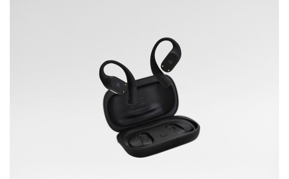 オープン型イヤホンfinal KDT3000 BLACK ながら聴き/耳を塞がない