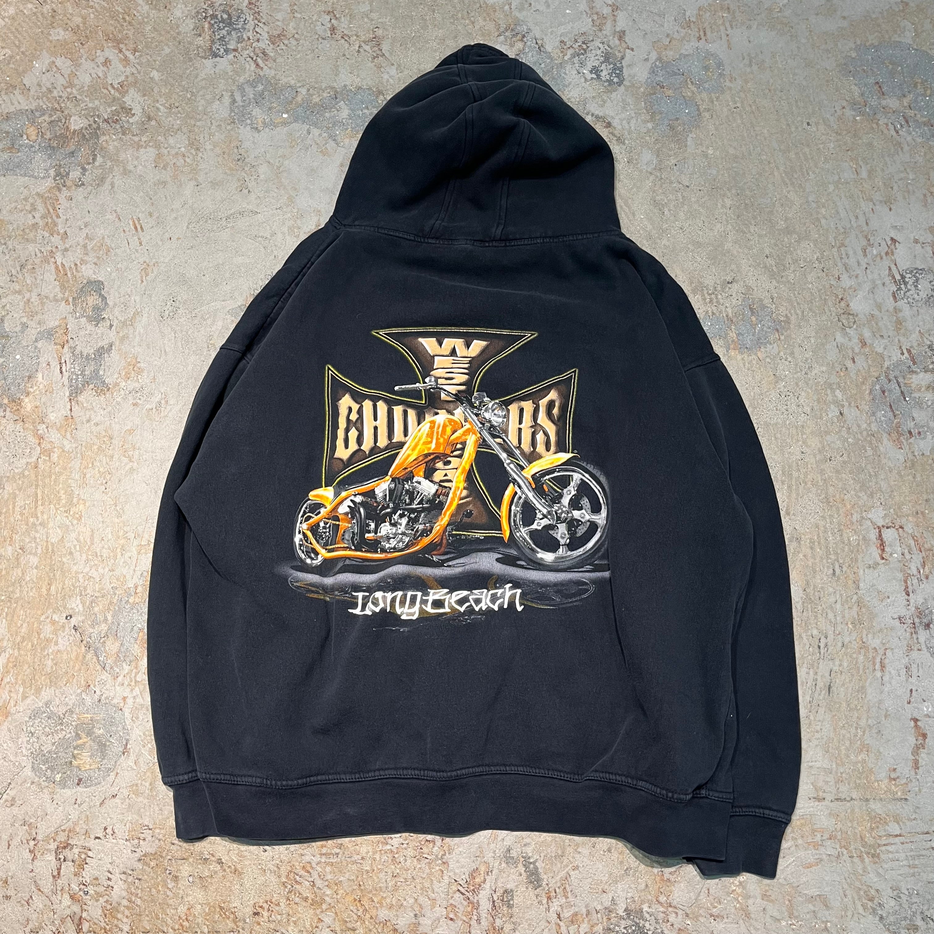 古着】EDO ロゴフーディー JESSE RIZE TheBONEZ