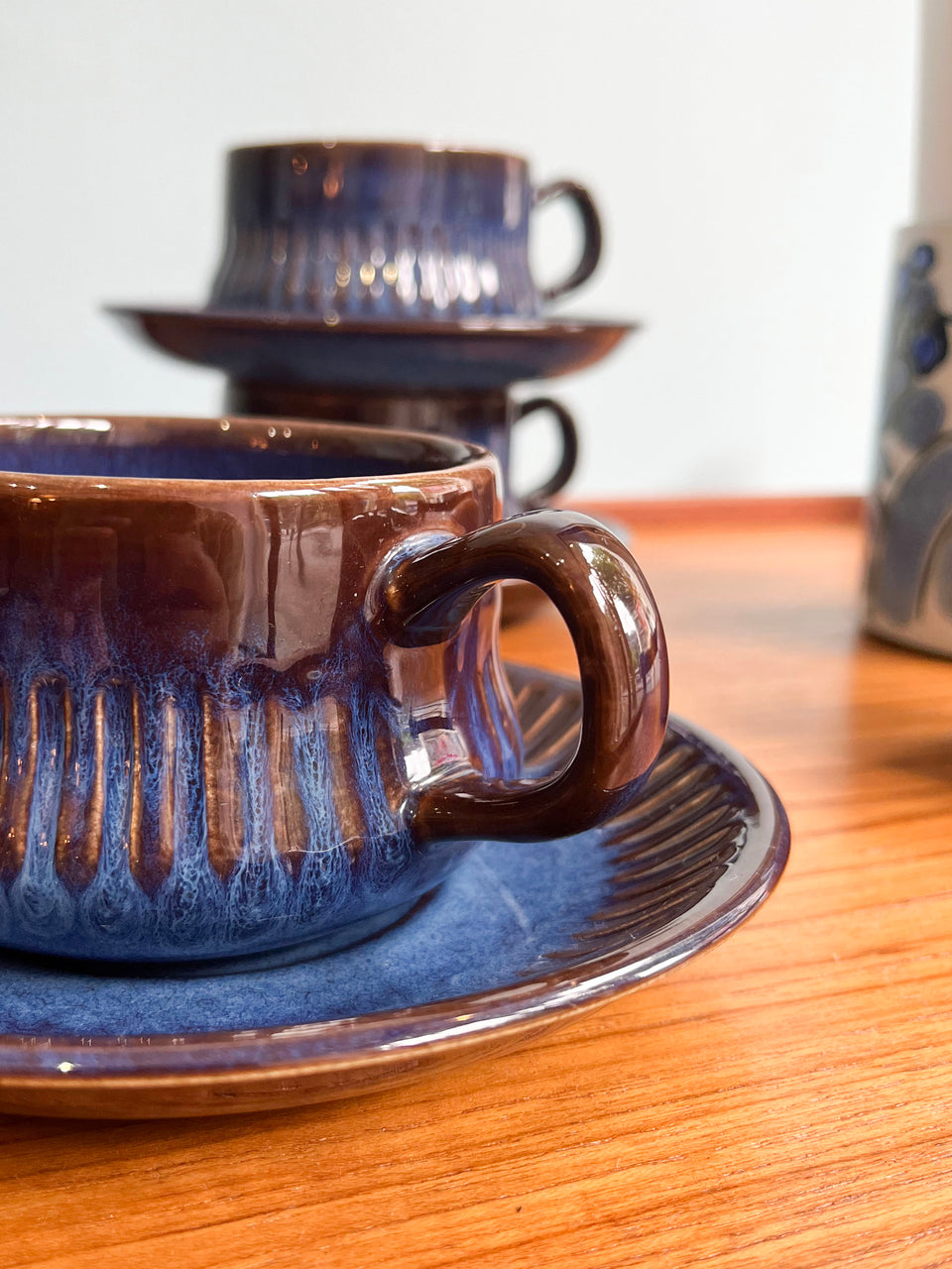 ゲフレ コスモス ティーカップ&ソーサー 北欧食器 スウェーデン