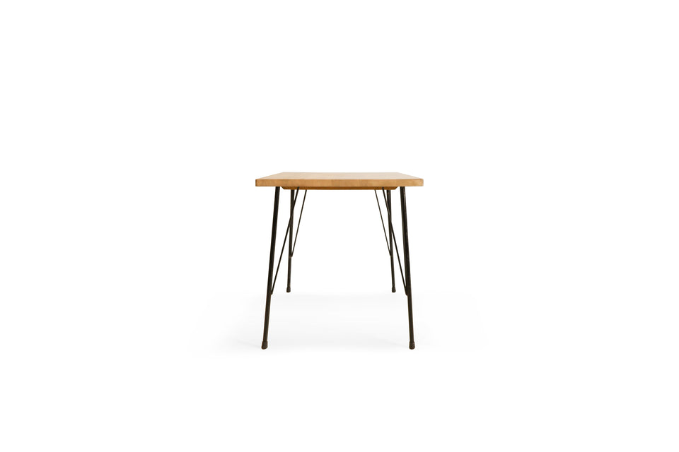 古材 リメイクテーブル 鉄脚 デスク 机/Old Wood and Iron Leg Remake