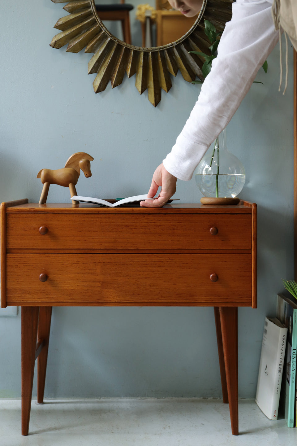 M*t様 チーク サイドボード チェスト 北欧 ミッドセンチュリー