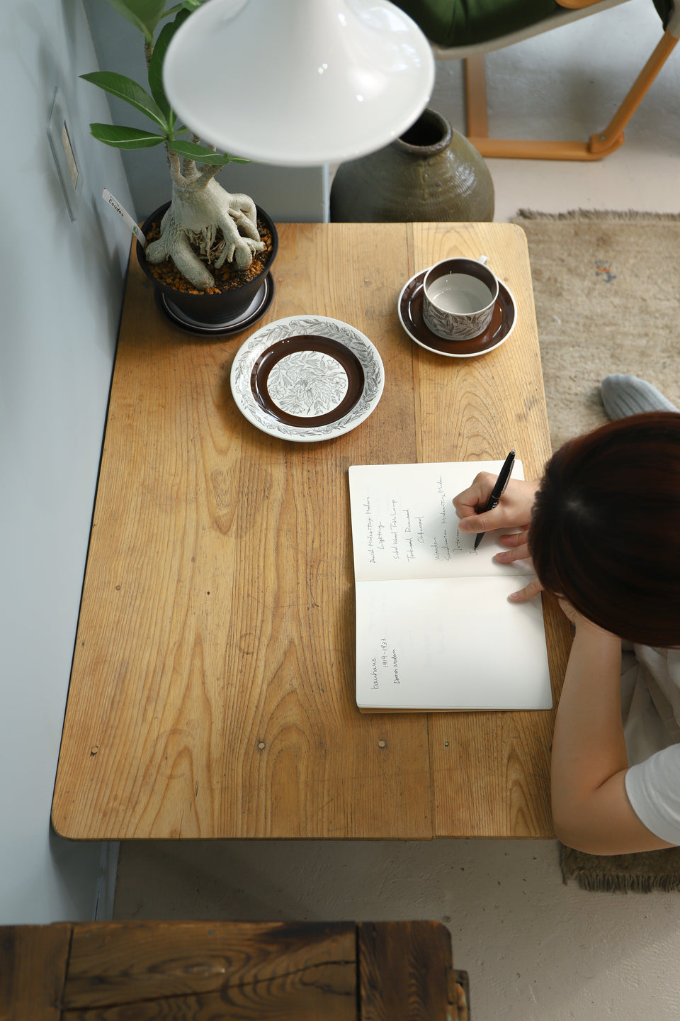 ジャパンヴィンテージ 文机 座卓 ローテーブル 古道具/Japanese