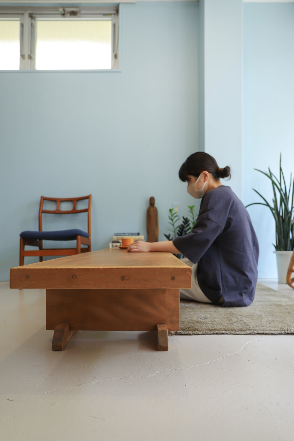 ジャパンヴィンテージ 裁ち台 ローボード 古道具/Japanese Vintage