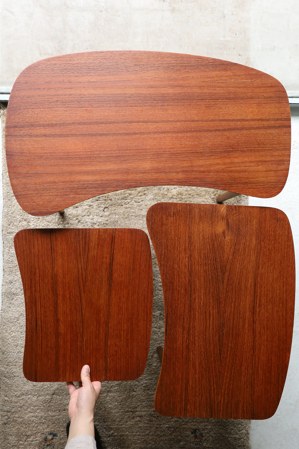 KUNIKO デンマーク ヴィンテージ キドニーネストテーブル KUNIKO