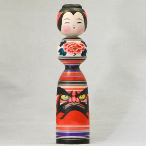 年賀こけし5円 満月消 63枚 ② 年賀こけし5円 満月消 63枚 ② 2025年