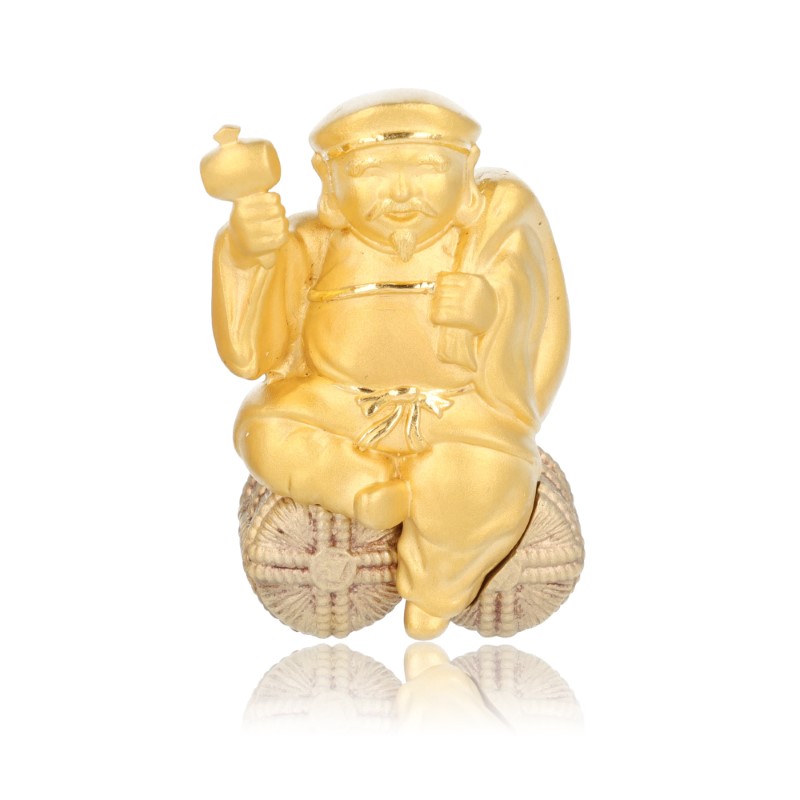K24 純金工芸品 七福神 大黒天 K06051-H｜マイナビふるさと納税