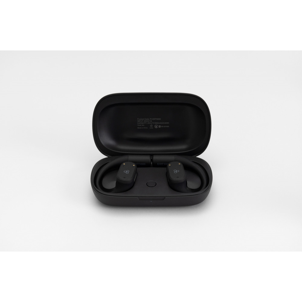 オープン型イヤホンfinal KDT3000 BLACK ながら聴き/耳を塞がない