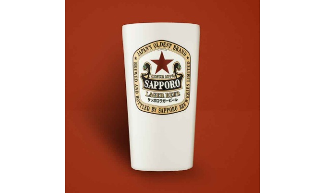伝統の赤星 サッポロラガービールタンブラーBOOK ＜ローソン
