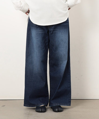 ストレッチデニムワイドパンツ（52-52PK79-205）｜おにぎり（ONIGIRI