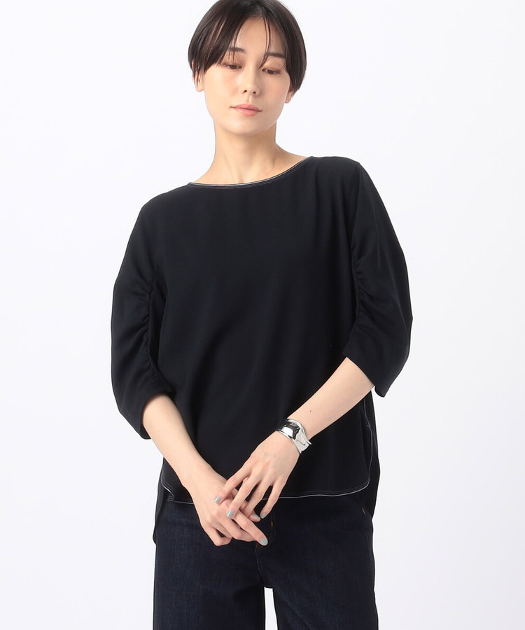 2WAYストレッチジョーゼット ブラウス（01-04HG07-204）｜K.T キヨコ