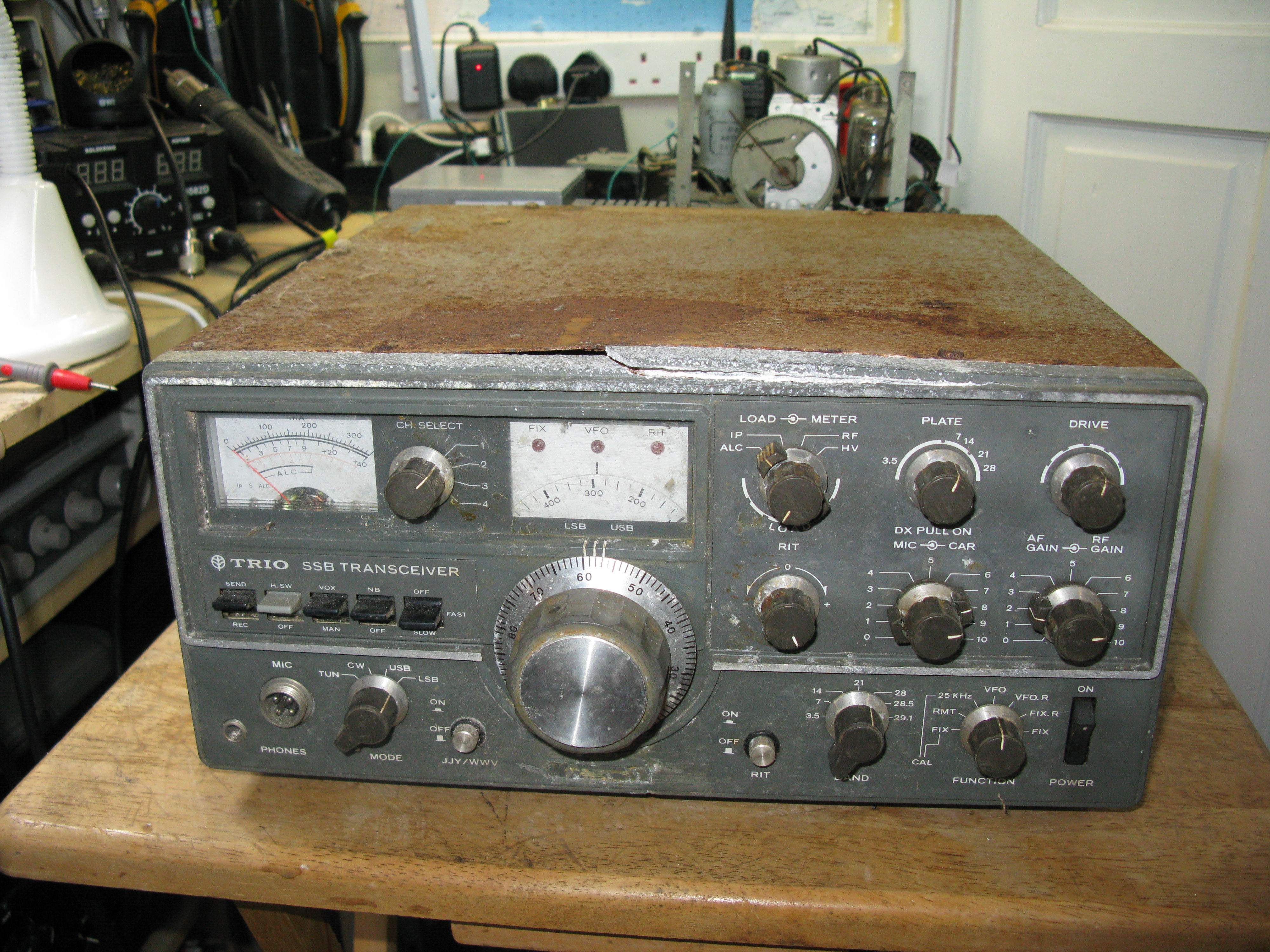 Trio TS-520 Renovation « G4AQB - Analogue Native