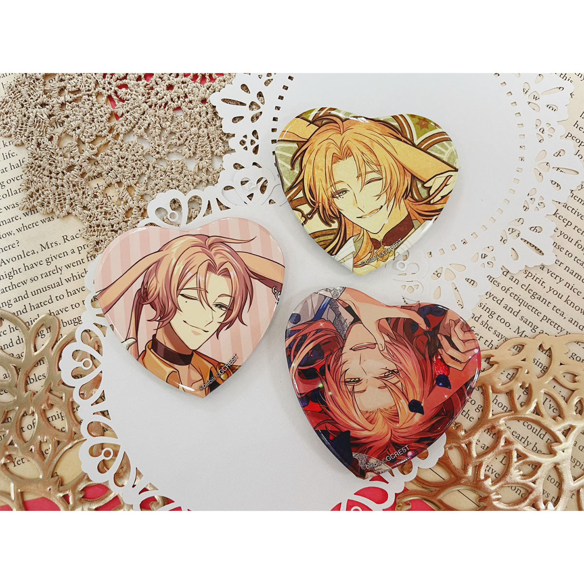 夢職人と忘れじの黒い妖精 ゆめくろ シハル 缶バッジ 40点 夢