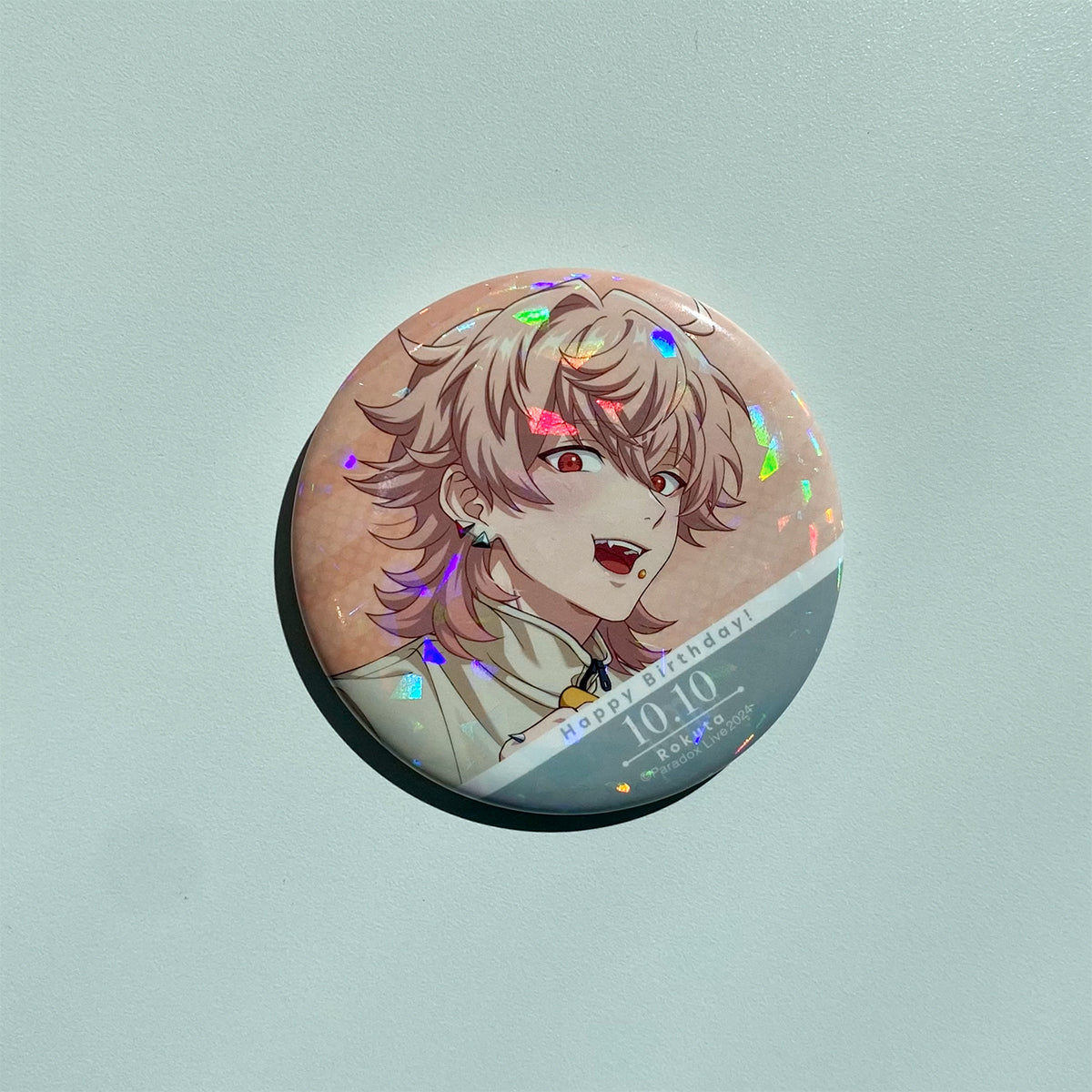 パラライ 燕夏準 4周年 BIG缶バッジ パラライ 夏準 4周年 BIG缶