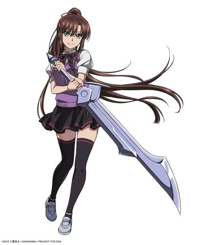 ストライク・ザ・ブラッド 金箔押しサイン 煌坂紗矢華 葉山いくみ