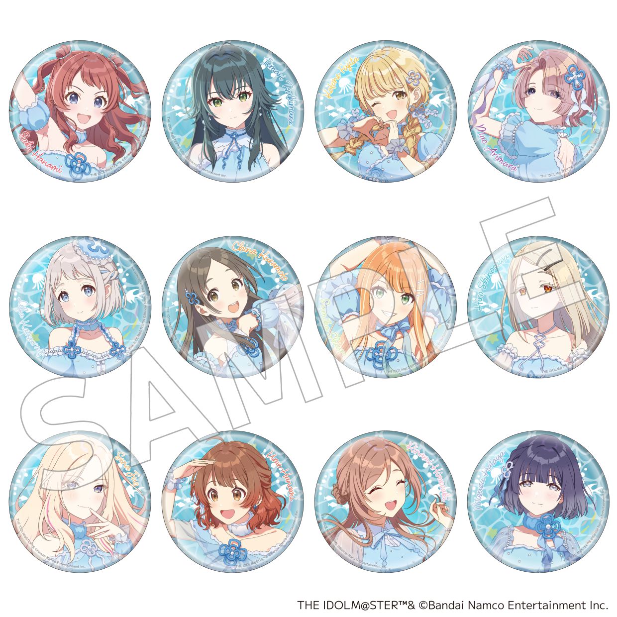 サンシャイン水族館×学園アイドルマスター 初星水族館 クリアファイル