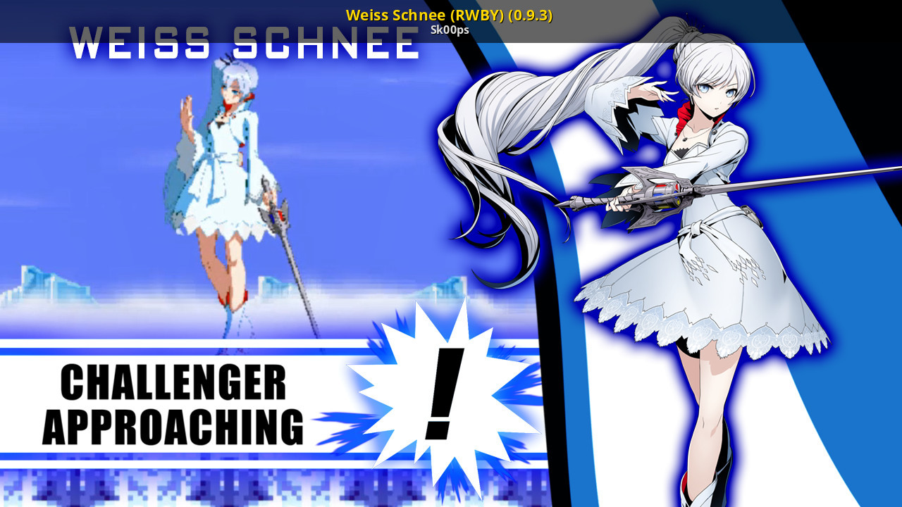 RWBY ヴァイス サイン SP Weiss: Battle Stance RWBY ヴァイス サイン