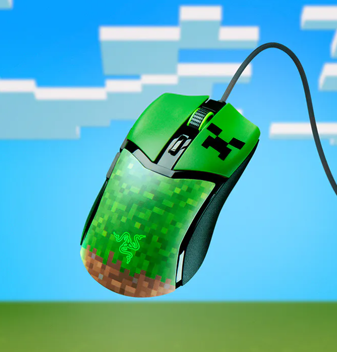 Minecraft マウス キーボード MinecraftコラボのRazer製ゲーミング