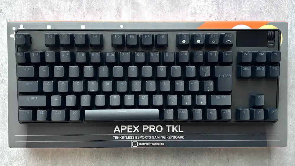 SteelSeries Apex Pro TKL（2023） を徹底レビュー｜型落ちだが優秀な