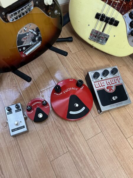 ファズフェイスを買ったので、オリジナルとミニの違いを比較する