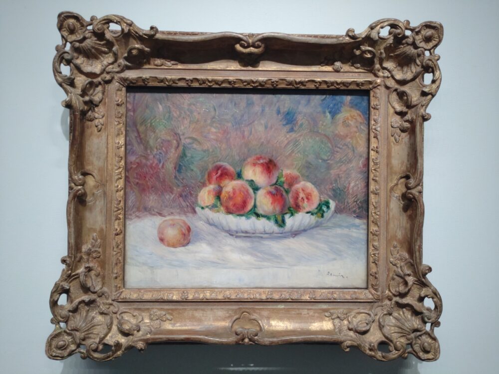 ◎ルノワール◎髪長き水浴の乙女◎肉筆◎油彩◎鑑定書◎