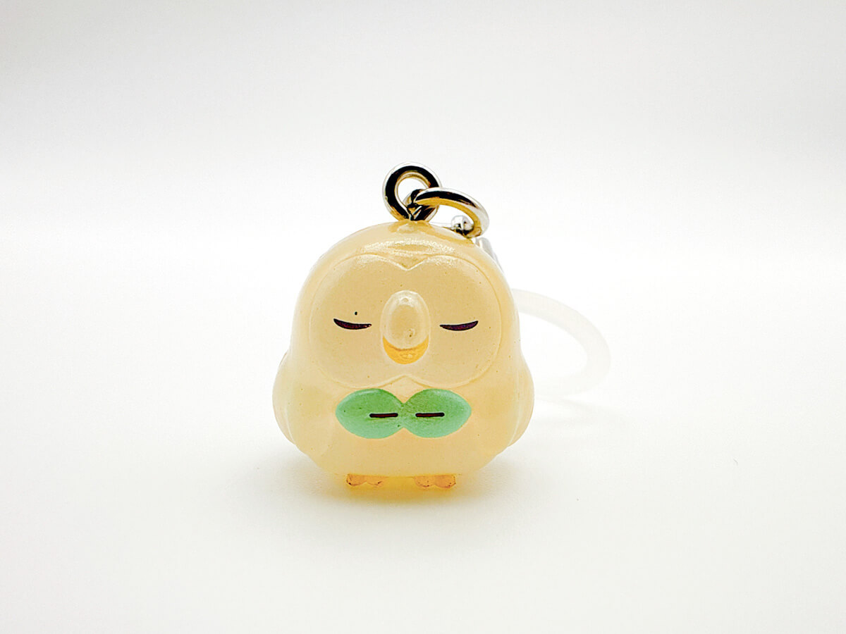 ポケピース めじるしガチャマスコット モクロー ニャスパー ピカチュウ